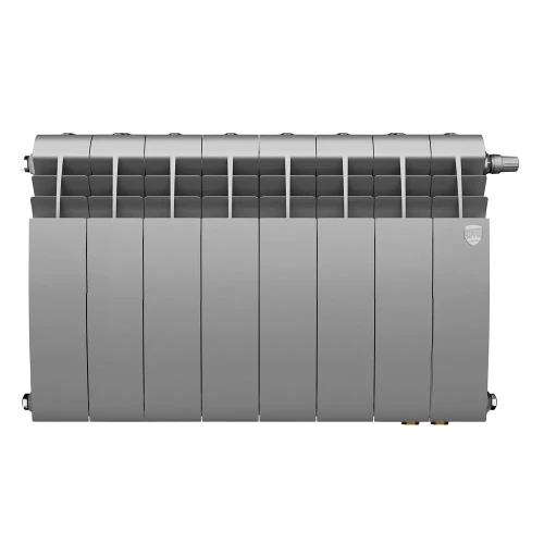 Радиатор биметаллический Royal Thermo BiLiner 350 Silver Satin VR80 - 8 секц. Biliner 350 VR80