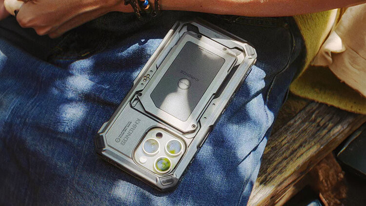 Чехол Tilta Khronos для iPhone 15 Pro Серый