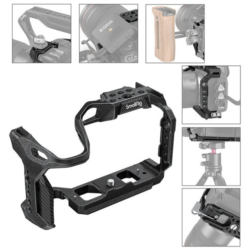 Клетка SmallRig 3233B "Black Mamba" для Canon R5/R5C/R6