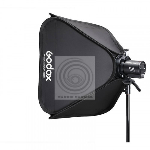 Софтбокс Godox SGGV8080 для накамерных вспышек (с сотами и адаптером S2)