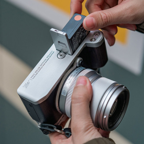 Площадка с рукояткой Tilta Vintage Base Kit для Fujifilm X-M5 Серебро