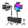 Комплект осветителей Neewer RGB 660 PRO II (2 шт + стойки)