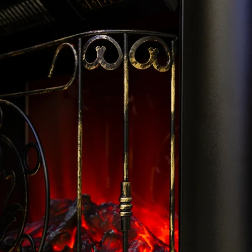 Электрокамин Real Flame MAJESTIC LUX BL RC MAJESTIC