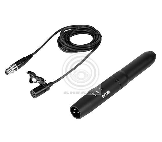 Boya BY-M11C Кардиоидный конденсаторный петличный микрофон с XLR разъёмом