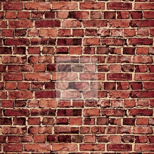 Ella Bella PHOTO BACKDROP AGED RED BRICK (2516) фон бумажный старый кирпич красный 120х365 см