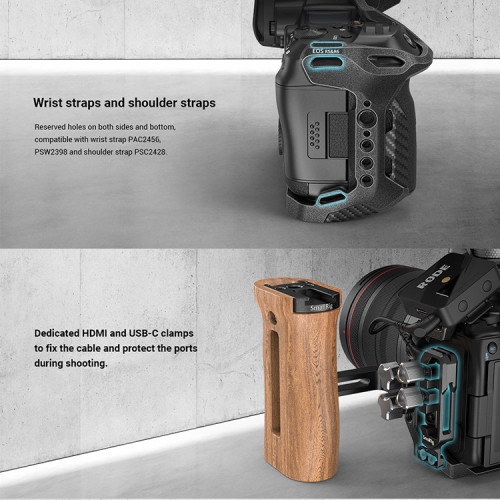 Клетка SmallRig 3234B "Black Mamba" для Canon R5/R5C/R6