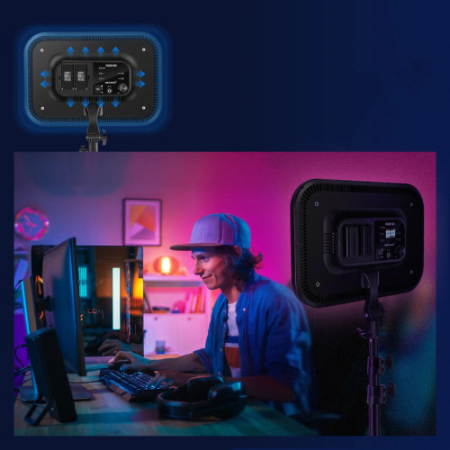 Комплект осветителей Neewer RGB168 (2 шт + стойки)