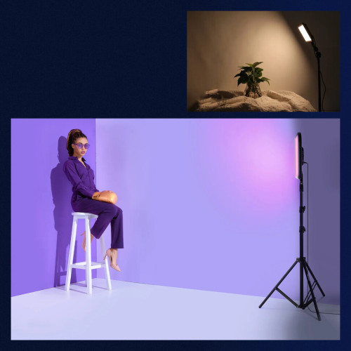 Комплект осветителей Neewer RGB168 (2 шт + стойки)