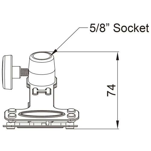 Зажим KUPO KCP-350 MINI ALLI CLAMP