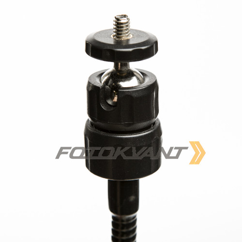 Fotokvant FLX-09 гибкая штанга 60 см с клипсой и шаровой головкой