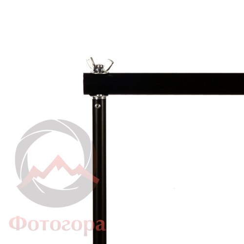 Fotokvant V-2117W KIT ворота 2,1х1,7 м с белым фоном 1.35х10 м и клипсами