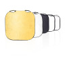 Selens 834563 Collapsible Photo Reflector квадратный отражатель 5в1 100x100 см с ручками