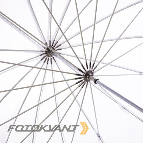 Fotokvant U-104T Para параболический глубокий зонт 104 см белый на просвет