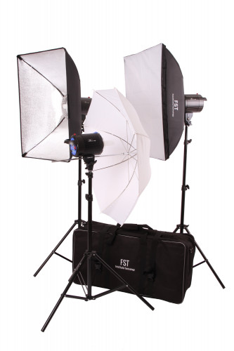Комплект импульсного света FST F-300 Novel Kit + радиосинхронизатор FST VC-604DC в подарок!