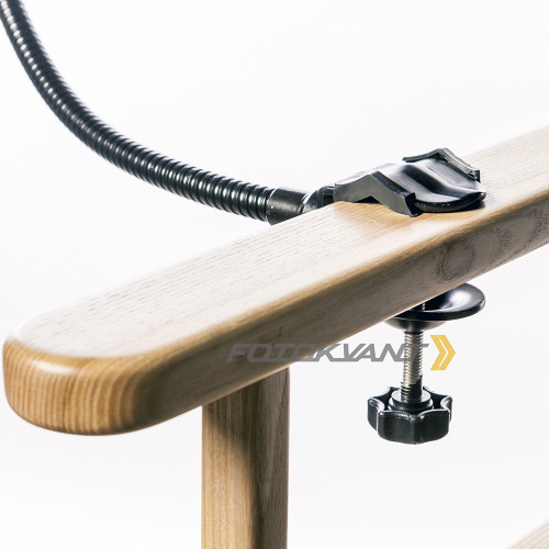 Fotokvant FLX-04 гибкая штанга 50 см с зажимом 35 мм для установки планшета