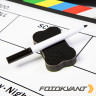 Fotokvant Clapper-4 хлопушка 20х30 см белая акриловая с английским текстом