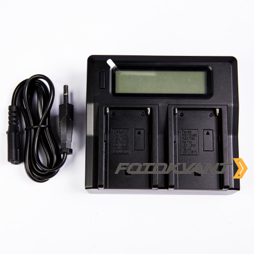 Fotokvant NP-F-CH2 зарядное устройство для двух аккумуляторов серии NP-F