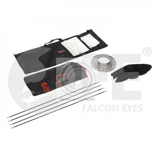 Софтбокс Falcon Eyes SBQ-30120 BW жаропрочный с сотовой насадкой
