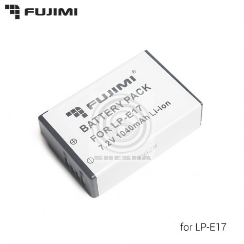 Fujimi LP-E17 + ЗУ Аккумулятор для фото и видео камер в комплекте с ЗУ