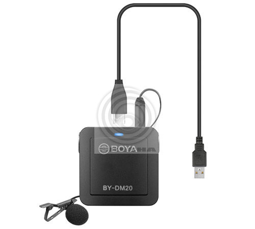 Boya BY-DM20 Двухканальный петличный микрофон