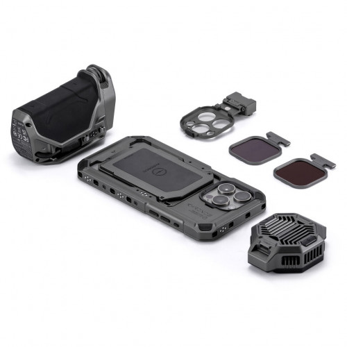 Чехол Tilta Khronos Advanced Kit для iPhone 15 Pro Серый