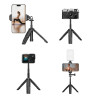 Осветитель с держателем смартфона Apexel JJ077FL Vlog Light Tripod Kit
