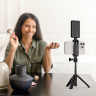 Осветитель с держателем смартфона Apexel JJ077FL Vlog Light Tripod Kit