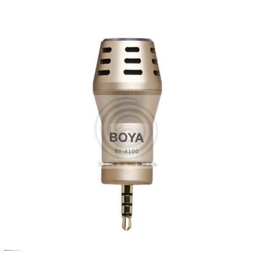 Boya BY-A100 Микрофон для iPhone/iPad (серебристый)