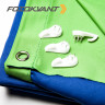 Fotokvant BGF-1520 Blue/Green фон тканевый двусторонний 150х200 см синий/зеленый