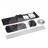 Софтбокс Falcon Eyes SBQ-40180 BW жаропрочный с сотовой насадкой