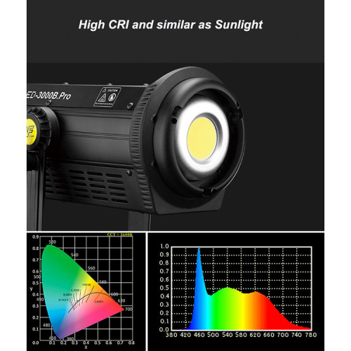 Осветитель Nicefoto LED-3000B.Pro