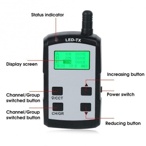 Осветитель Nicefoto LED-3000B.Pro