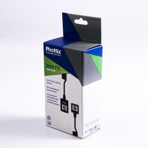 Phottix 38310 кабель дистанционного управления TTL для вспышек 1,0 м