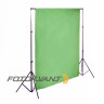 Fotokvant BGF-1520 Grey/Green фон тканевый двусторонний 150х200 см серый/зеленый
