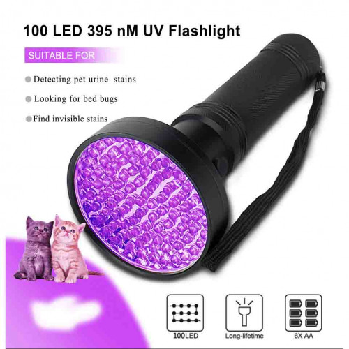 Fotokvant LED-100UV ультрафиолетовый фонарик для спецэффектов