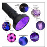 Fotokvant LED-100UV ультрафиолетовый фонарик для спецэффектов