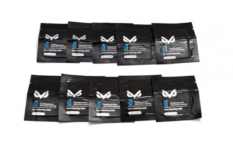 Набор салфеток для чистки оптики VSGO LCC-10