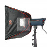 Софтбокс Falcon Eyes SBQ-6060 BW жаропрочный с сотовой насадкой