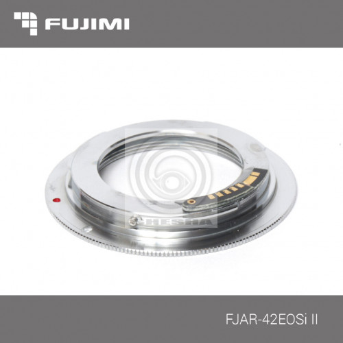 Fujimi FJAR-42EOSi II Переходник M42-Canon с чипом 9 поколения, поддержка 5D Mark IV