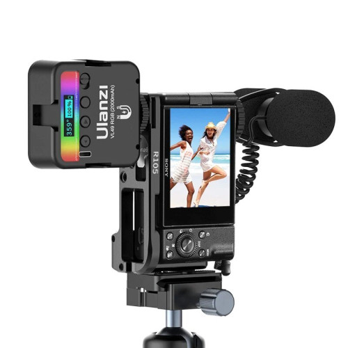 Площадка с рукояткой Ulanzi R105 для Sony ZV-1F/ZV-1 II Чёрная