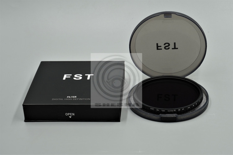 Нейтральный фильтр переменной плотности FST 77mm Nano-X Vari-ND 8-128
