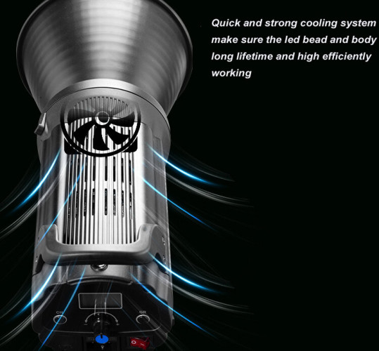 Осветитель Nicefoto HC-1000SB II (Уцененный кат.Б)