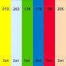 Fotokvant Color Kit (3245) набор №1 цветных гелевых фильтров 30x30 см