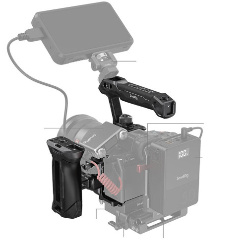 Клетка SmallRig 3710 "Rhinoceros" Advanced Kit для Sony a7RV/a7IV/a7SIII