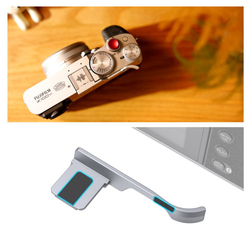 Упор для большого пальца SmallRig 4566 Thumb Grip для Fujifilm X100VI / X100V Серебро