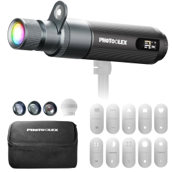 Фотофонарь Photoolex 12W ZOOM Projector Kit