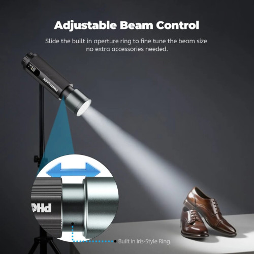 Фотофонарь Photoolex 12W ZOOM Projector Kit