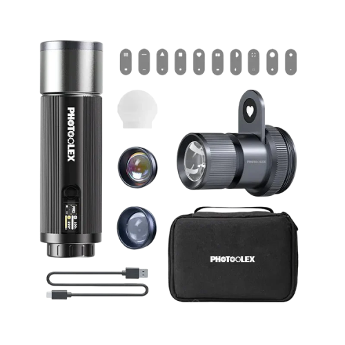 Фотофонарь Photoolex 12W ZOOM Projector Kit
