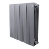 Радиатор биметаллический Royal Thermo PianoForte 500 Серебристый - 8 секц. Pianoforte 500