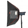 Софтбокс Falcon Eyes SBQ-80100 BW жаропрочный с сотовой насадкой